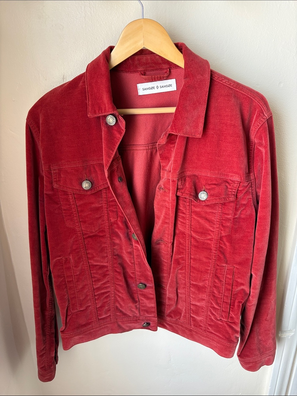 Samsøe + Samsøe velour jacket